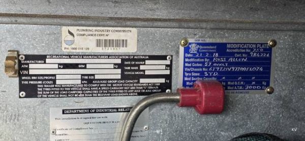 2007 Olympic Champion Caravan single beds image