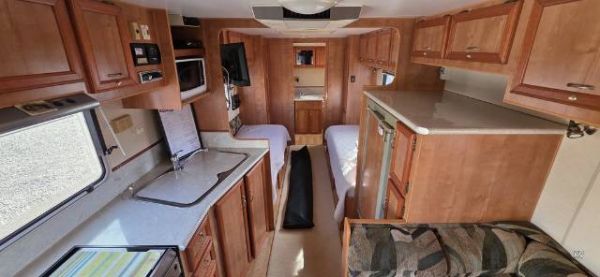 2007 Olympic Champion Caravan single beds image