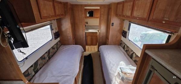 2007 Olympic Champion Caravan single beds image