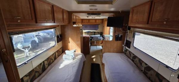 2007 Olympic Champion Caravan single beds image