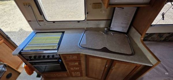 2007 Olympic Champion Caravan single beds image