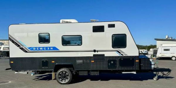 2025 Newgen Caravans Ngc19F Family Bonus $3000 Accessories Off Road Caravan BY SNOWY RIVER image