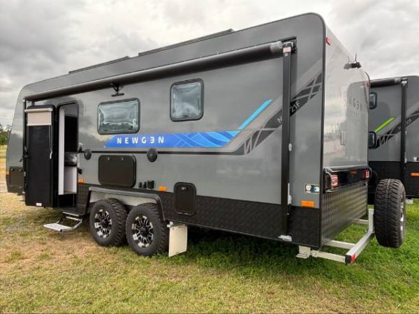 2025 Newgen Caravans Ngb21F Family Off Road Caravan TRIPLE BUNK image