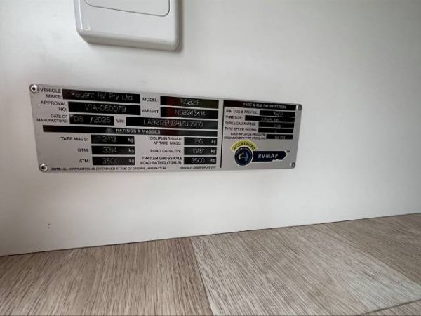 2025 Newgen Caravans Ngb21F Family Off Road Caravan TRIPLE BUNK image