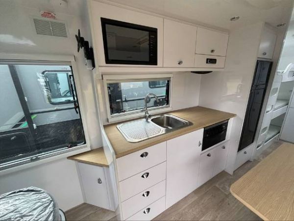 2025 Newgen Caravans Ngb21F Family Off Road Caravan TRIPLE BUNK image