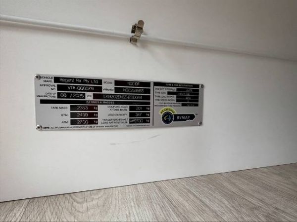 2025 Newgen Caravans Ngc19F Family Off Road Caravan TRIPLE BUNK image