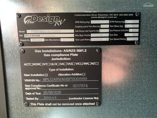 2025 Design RV Forerunner Van 10, 22'10'' image