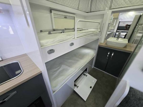 2025 Snowy River Srp18F Bonus $3000 Accessories Pop Top DOUBLE BUNK image