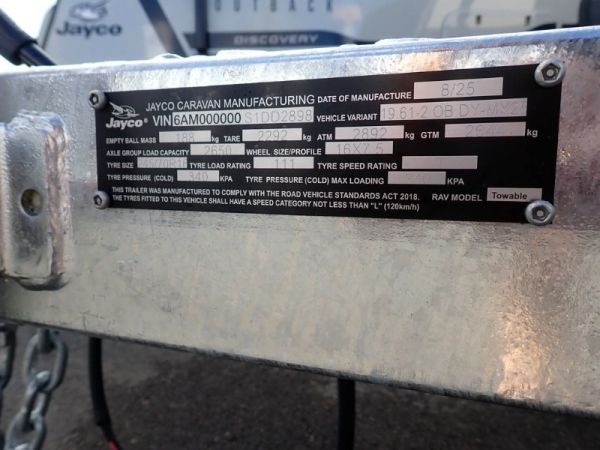 2025 Jayco Discovery Caravan 19.61-2.OB.DY-MY25 image