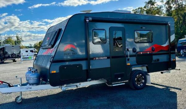 2025 Snowy River Src17 Caravan L SHAPE SEATING image