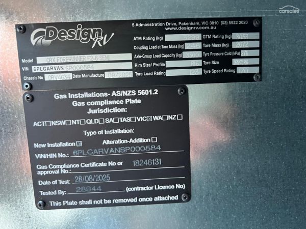 2025 Design RV CRX F2-6 21'10''  BUNKS image