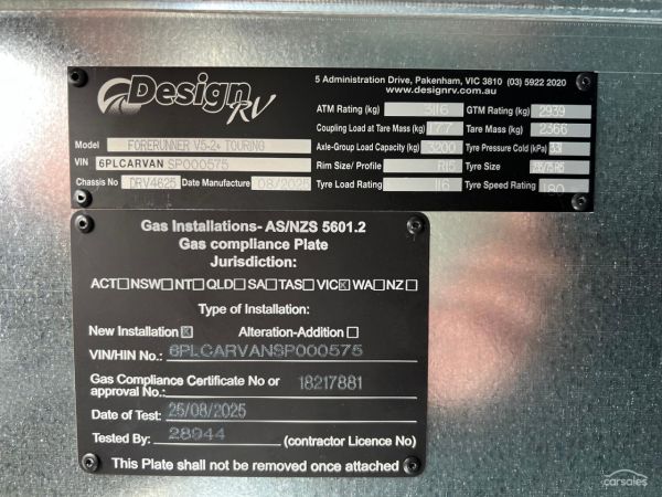 2025 Design RV Forerunner Van 5-2+ 21' image