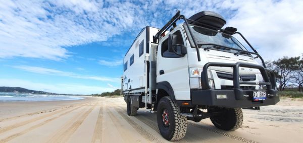 2023 Austral Motorhomes 4.2m POD on Fuso Canter Truck (Single / Dual* Cab) 4×4 Offroad Motorhome image