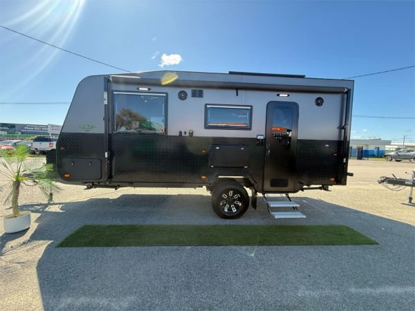 2025 SILVER VALLEY CARAVANS INDIGO 18'6'' SEMI OFF ROAD REAR DOOR REAR DOOR ENTRY SINGLE AXLE image