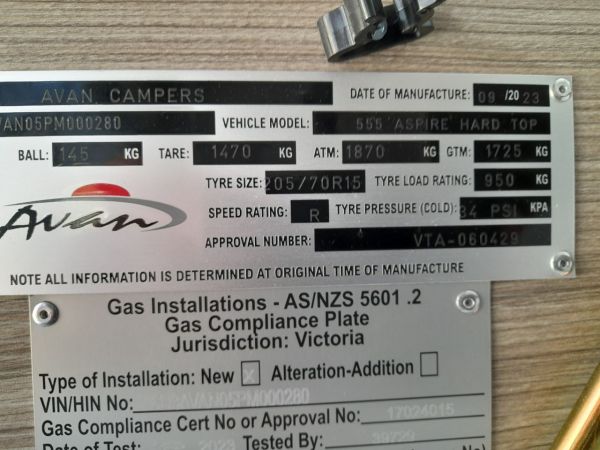 2023 Avan ASPIRE 555 Caravan image