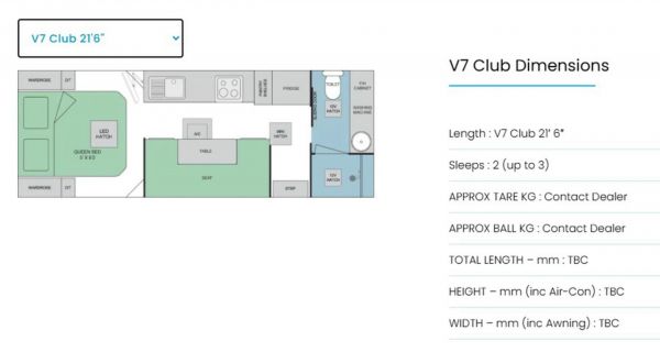 2025 Design RV Getaway V7 Caravan 21'6 image