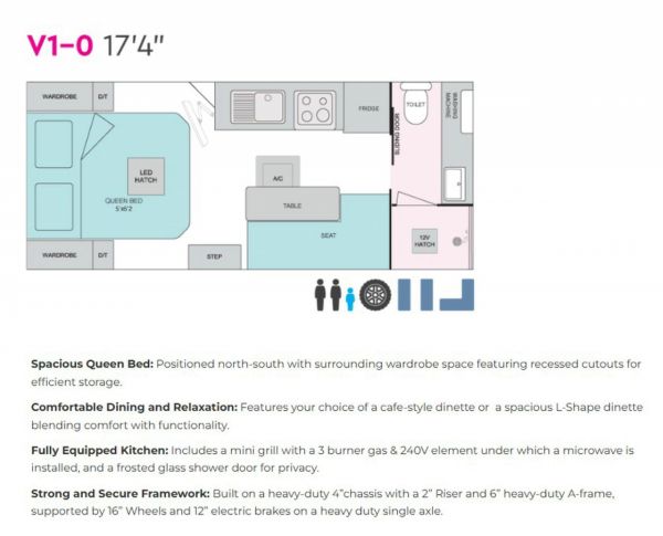 2025 Essential A Class V1-0 Caravan 17'4 image