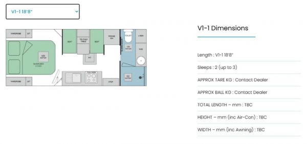 2025 Design RV Odyssey V1-1 Caravan 18'8 image