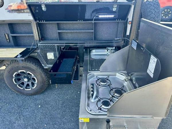 2023 Austrack Campers Tanami X15 Hybrid Caravan OFF ROAD image