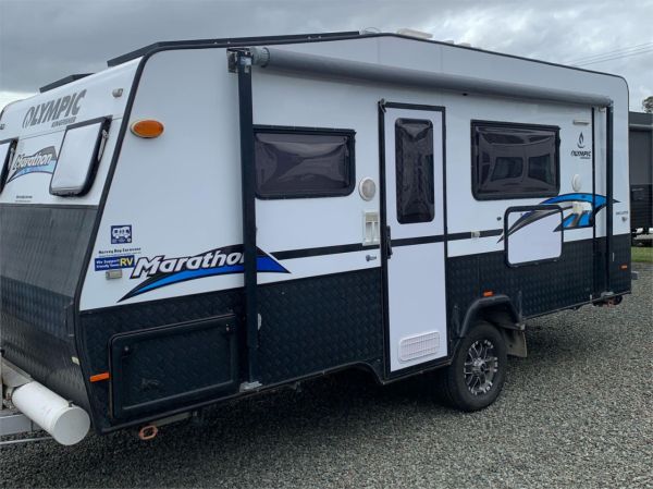 2018 OLYMPIC Marathon Caravan Kingfisher 18ft image