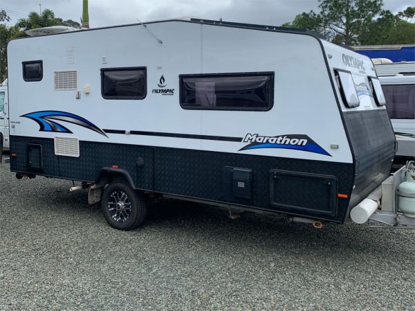 2018 OLYMPIC Marathon Caravan Kingfisher 18ft image