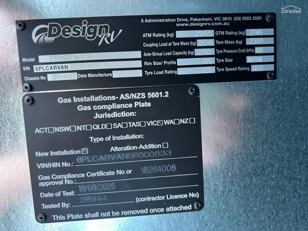 2025 Design RV Stryker 161-X image