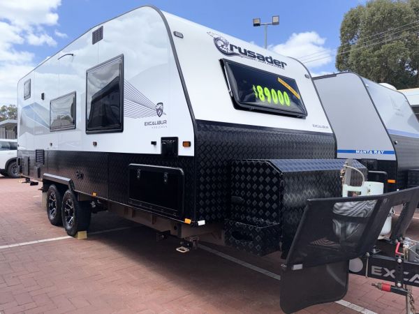 2021 Crusader Excalibur Nobleman Couples Recliner Caravan image