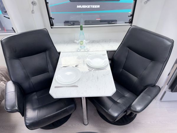 2021 Crusader Excalibur Nobleman Couples Recliner Caravan image