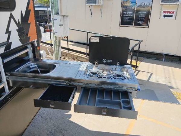 2022 Lumberjack Mt Baw Baw Hybrid Caravan SEPERATE SH/TOILET image