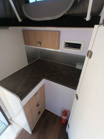 2022 Lumberjack Mt Baw Baw Hybrid Caravan SEPERATE SH/TOILET image