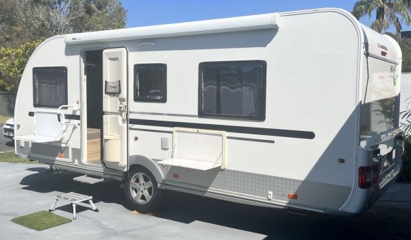 2018 Adria Altea 552 Up Sport Touring Caravan image