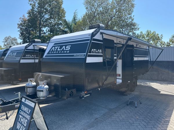 2025 Atlas Caravans Rvo Off Road White Caravan 228RBT image