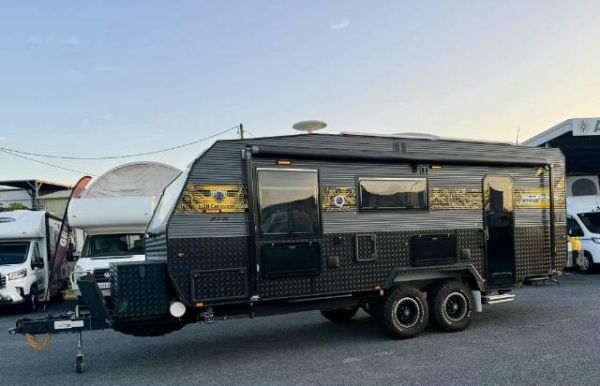 2023 JB Caravans Scorpion Sting Off Road Caravan SIDE CLUB LOUNGE image