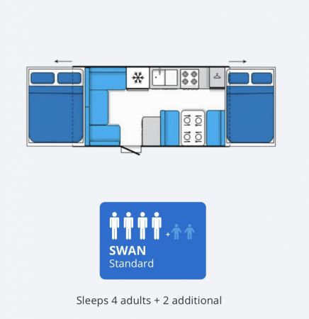 2017 Jayco Swan Touring Campervan image
