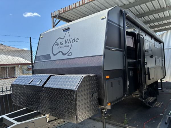 2025 Auswide Quad Bunk 22' Caravan image