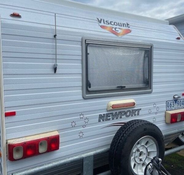 2014 Viscount Newport Pop Top Caravan image