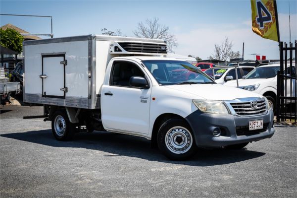 2012 Toyota Hilux Cab Chassis TGN16R MY12 Workmate image