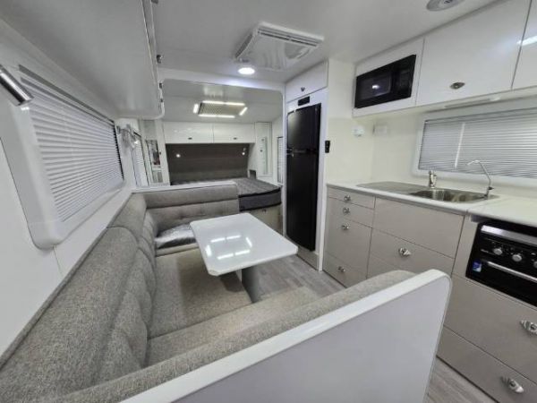 2023 River Caravans Diamantina Caravan SIDE CLUB LOUNGE image