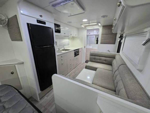2023 River Caravans Diamantina Caravan SIDE CLUB LOUNGE image
