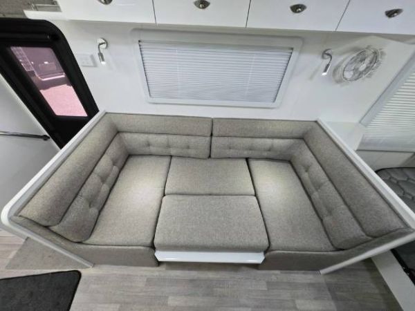 2023 River Caravans Diamantina Caravan SIDE CLUB LOUNGE image