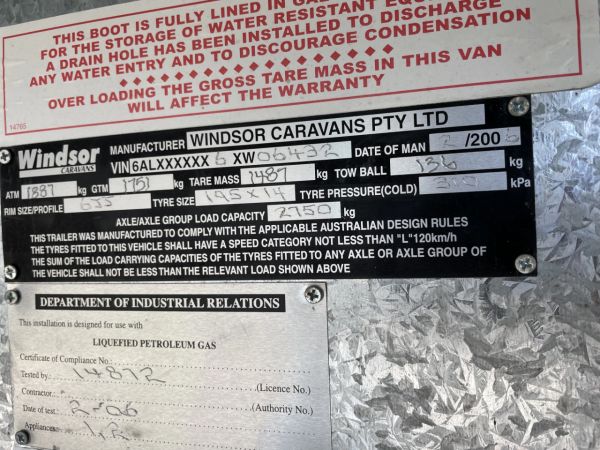 2006 Windsor RV Genesis Caravan image