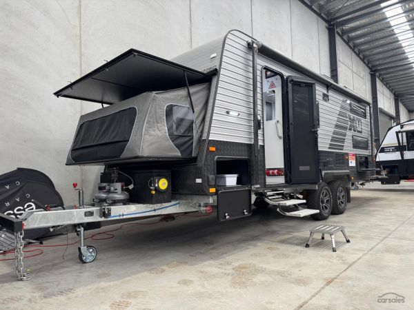 2025 New Age Caravans XU 22ft Toy Hauler 2-Bunk image