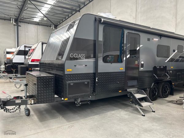 2025 Essential Caravans C-Class On Road F3-1 Slide Out Club Lounge 2 Bunk 22'10ft image