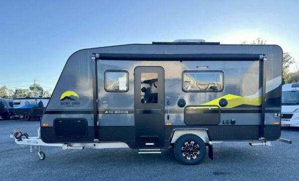 2025 Snowy River Src17 Bonus $3000 Accessories Caravan L SHAPE SEATING image