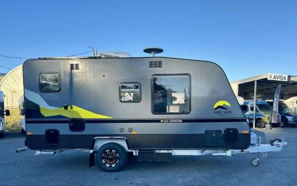 2025 Snowy River Src17 Bonus $3000 Accessories Caravan L SHAPE SEATING image