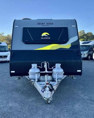 2025 Snowy River Src17 Bonus $3000 Accessories Caravan L SHAPE SEATING image