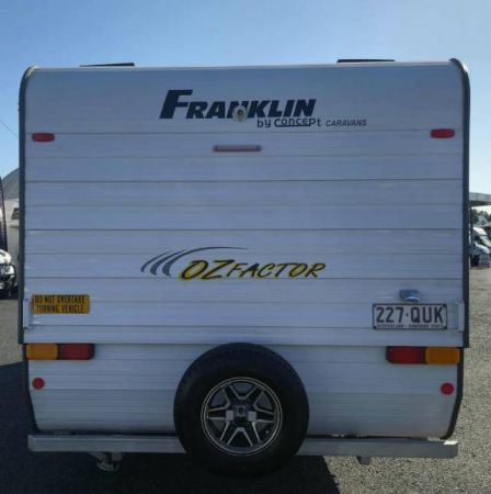 2012 Franklin Ozfactor Caravan 19' FULL ENSUITE image