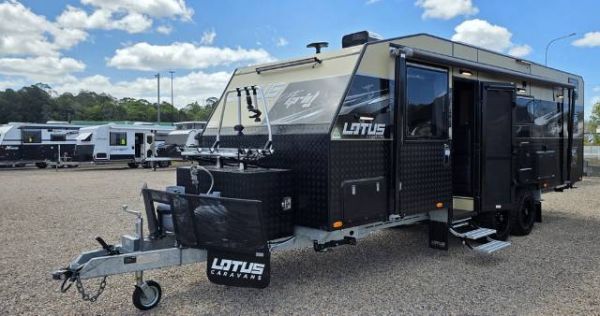 2022 Lotus Caravans Off Grid 23Ft OFF ROAD CARAVAN BUNKS X 3 image