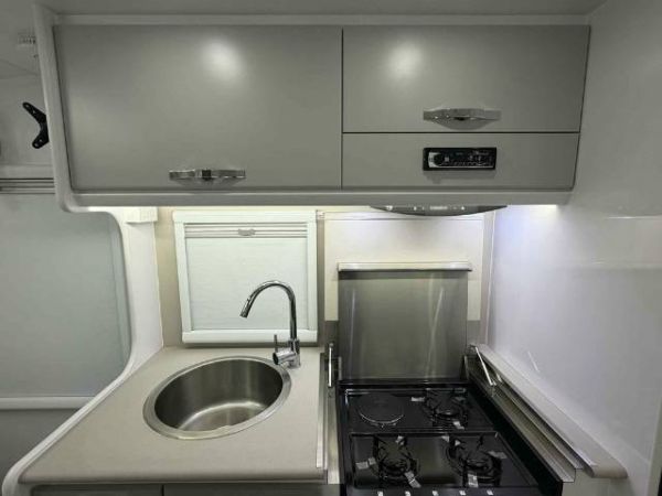 2025 Snowy River Src17 Caravan L SHAPE SEATING image