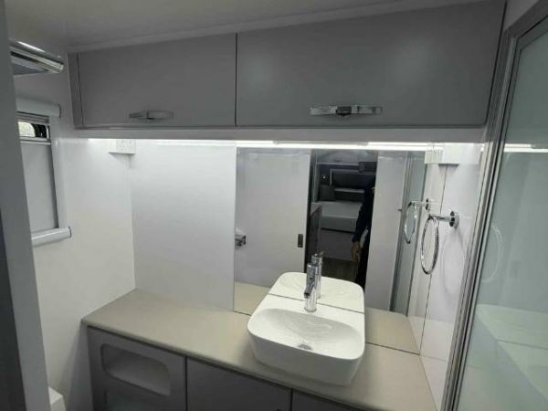 2025 Snowy River Src17 Caravan L SHAPE SEATING image